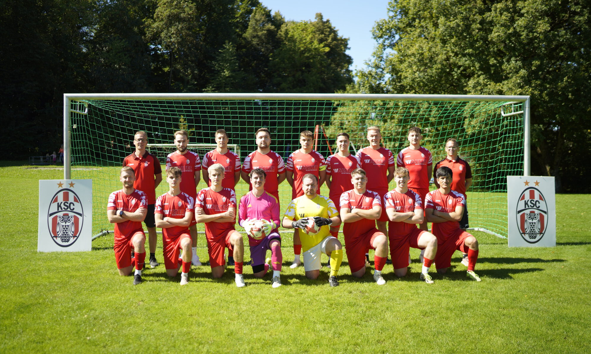 Mannschaftskader der ersten Mannschaft 2026/26